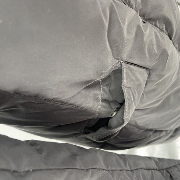 Ugg Australia womans puffer jacket small duck down black hoodie BoxL - Picture 4 of 11